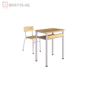 Bàn học sinh gỗ tự nhiên BHS115G-4G