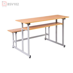 Bàn Ghế Sinh Viên Liền Ghế Có Tựa BSV102