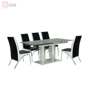 Bàn ghế ăn khung thép  G56
