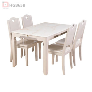 Bàn ghế ăn cao cấp HGB65A-B