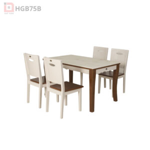 Bàn ghế ăn cao cấp HGB75