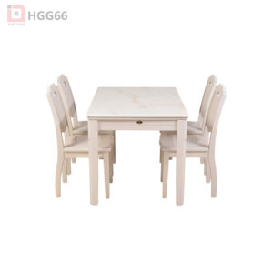 Bàn ghế ăn cao cấp  HGG66