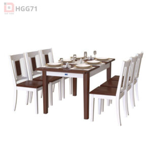Bàn ghế ăn cao cấp  HGG71