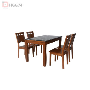 Bàn ghế ăn cao cấp HGB74