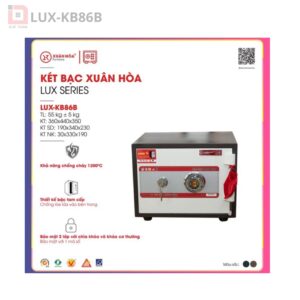 KÉT BẠC XUÂN HÒA LUX SERIES LUX-KB86B