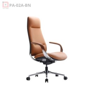 Ghế lãnh đạo da bò Ergonomic Passo PA-02A-BN