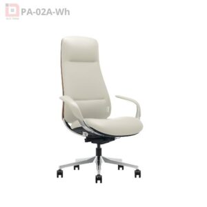 Ghế lãnh đạo da bò Ergonomic Passo PA-02A-WH