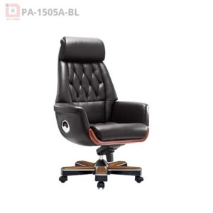 Ghế lãnh đạo da bò Italy Passo PA-1505A-BL