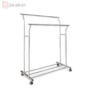 GIÁ PHƠI QUẦN ÁO KÉP INOX XUÂN HÒA ZA-09-01