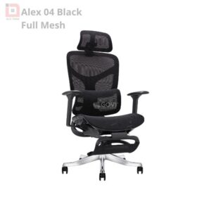 Ghế công thái học Ergonomic Govi Alex 04 Black Full Mesh