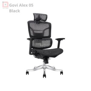 Ghế công thái học Ergonomic Govi Alex 05 Black