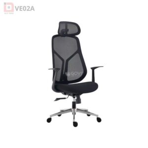 Ghế xoay văn phòng Veno VE02A màu đen