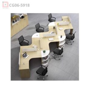 Cụm bàn làm việc 6 người CG06-5918