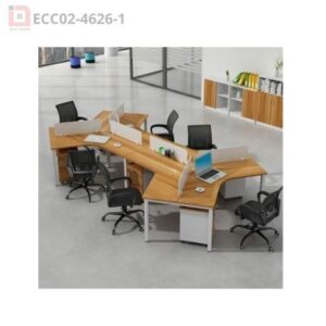Cụm bàn làm việc 6 người Eos ECC02-4626-1