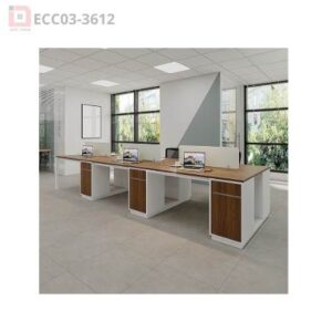 Cụm bàn làm việc 6 người Eos ECC03-3612