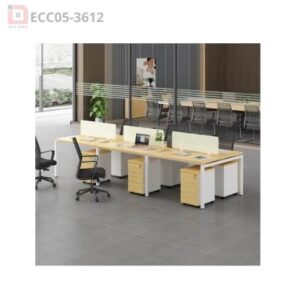Cụm bàn làm việc 6 người Eos ECC05-3612
