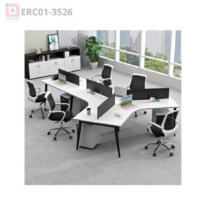 Cụm bàn làm việc 4+1 người Eros ERC01-3526
