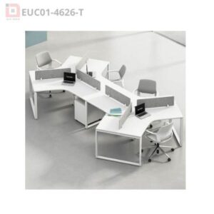 Cụm bàn làm việc 6 người Eos EUC01-4626-T