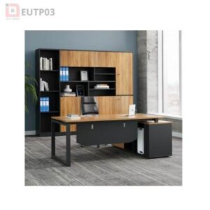 Bàn giám đốc Eos EUTP03 khung đen