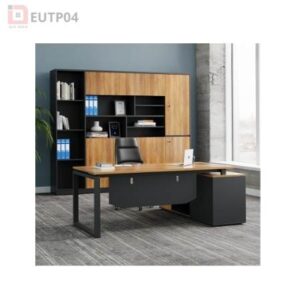 Bàn giám đốc Eos EUTP04 khung đen
