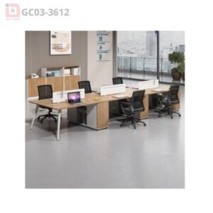 Cụm bàn làm việc 6 người Gaia GC03-3612
