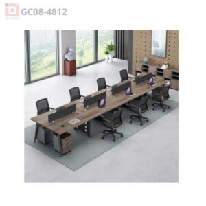 Cụm bàn làm việc 8 người Gaia GC08-4812