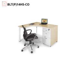 Bàn làm việc chân sắt nội thất 190 BLT(P)14H5-CO 