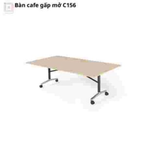 Bàn cafe gấp mở C156