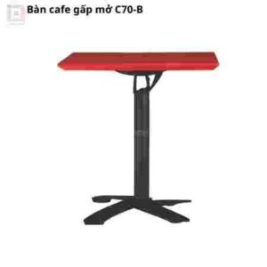 Bàn cafe gấp mở C70-B