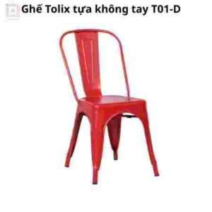 Ghế Tolix tựa không tay T01-D