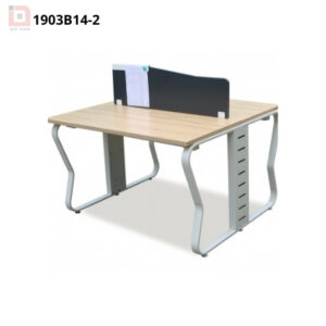 Bàn nhân viên đôi 1.2m, 1.4m kiểu chân 1903B14-2