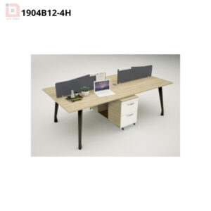 Bàn nhân viên 2.4m kiểu chân 1904B12-4H T90