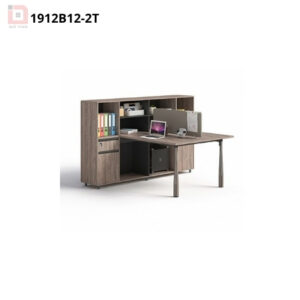 Cụm bàn nhân viên 2 chỗ ngồi 1912B12-2T T90