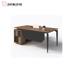 Bàn lãnh đạo kiểu chân chỏm 241BLD18