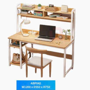 Bàn làm việc liền kệ sách ABP042