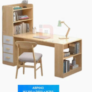 Bàn làm việc liền kệ sách ABP043