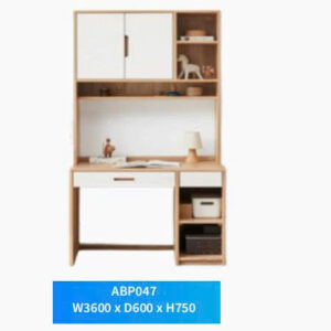 Bàn làm việc liền tủ sách ABP047
