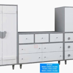 Tủ nhựa trẻ em BTE004