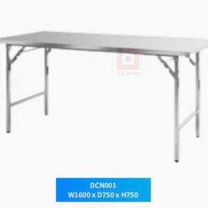 Bàn ăn công nghiệp inox DCN001